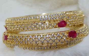 Luminous Aura One Karat Bangles
