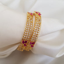 Zarconia Luminescence One Karat Bangles