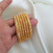 Enchanting Heritage Gold Plated Bangles