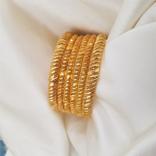Enchanting Heritage Gold Plated Bangles