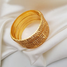 Enchanting Heritage Gold Plated Bangles