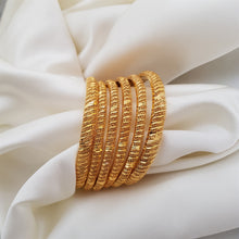 Enchanting Heritage Gold Plated Bangles
