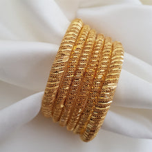 Enchanting Heritage Gold Plated Bangles