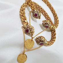 Regal Radiance Gold Tone Bangles