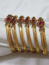 Mythic Luster Gold Polished Bangles
