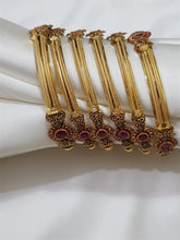 Mythic Luster Gold Polished Bangles