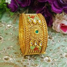 ExquisiteMatte Gold Rajwadi Kara