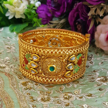 ExquisiteMatte Gold Rajwadi Kara