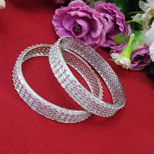 Dazzling Brilliance One Karat Bangles