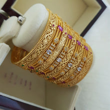 Golden Glow One Karat Bangles set