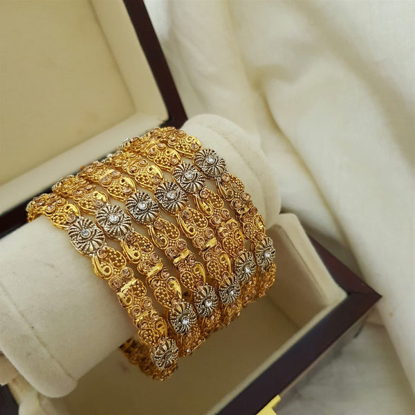 Gold Plated Fancy BanglesGold Plated Fancy Bangles