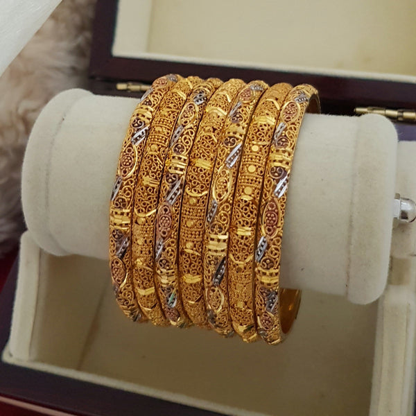 Classic Gold Tone Traditional Bangles