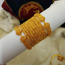 Fashion Secret Gold Polish Bangles