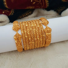 Fashion Secret Gold Polish Bangles