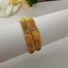 Regal Radiance Gold Plated Kara/Bangles
