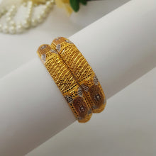 Regal Radiance Gold Plated Kara/Bangles