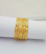 Regal Open Gold Plated Bangle