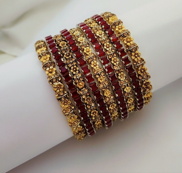 Royal Glide Gold Coated Bangles