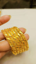 Timeless Opulence Gold Polished Bangles
