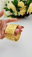 Noble Opulence Gold Polished Bangles
