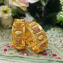 TimelessMatte Golded Rajwadi Kara