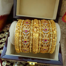Twinkling Tranquility One Karat Bangles Set