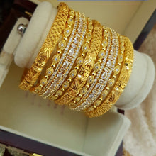 Zarconic Gold Plated Bangles Set