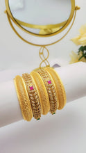 Glamour Gold-Toned Bangle Set