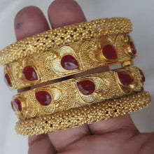 Rajwadi Divine Matte Golden Kara Video