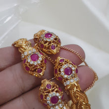 Video of the Sacred Splendor Gold Polished Karay/Bangles with Real Stones
