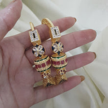 Video Of Rajwadi RadiantMatte Gold Plated Kara