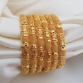 Gold Polish Bangles