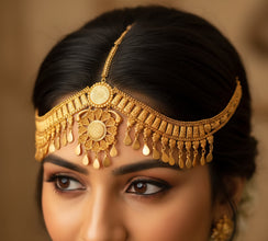 Royal Charm Bridal Mathapatti – Designer Ornament