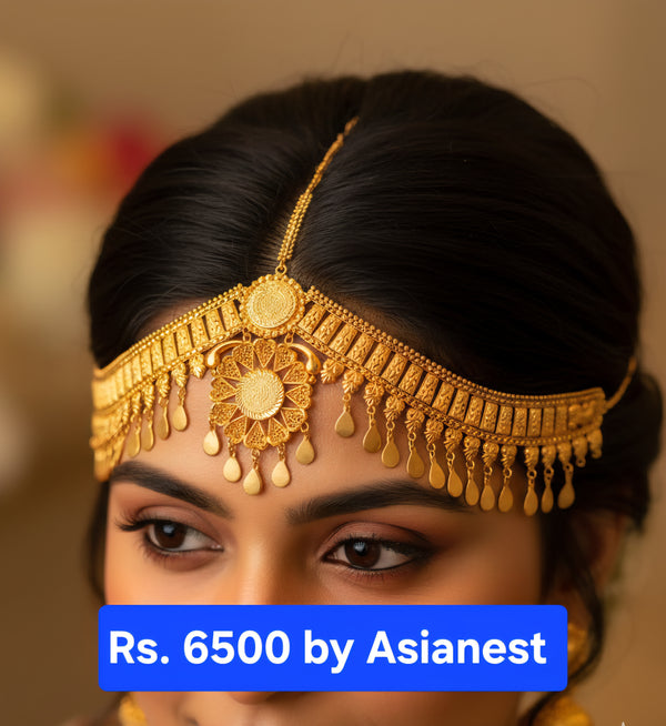 Royal Charm Bridal Mathapatti – Designer Ornament