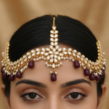 Majestic Bridal Mathapatti – Luxury Wedding Headpiece