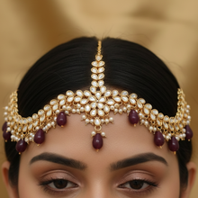 Majestic Bridal Mathapatti – Luxury Wedding Headpiece