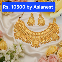 Radiance Gold-Coated Bridal Necklace Set