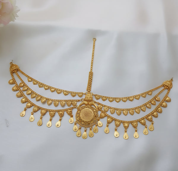 Gold Plated Matha Patti Embodies Timeless Charm