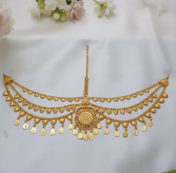 Gold Plated Matha Patti Embodies Timeless Charm