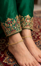 Elegant Gold Anklet for Women