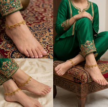 Radiant Gold Anklet for Women