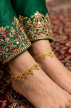 Radiant Gold Anklet for Women