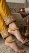 Golden Radiance Gold Plated Anklet –Elegant Alloy Foot Jewelry for Women
