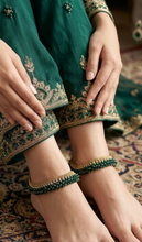 Golden Radiance Anklet – Elegant Gold Plated Foot Jewelry for Women