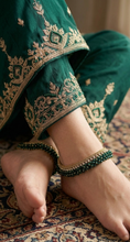 Golden Radiance Anklet – Elegant Gold Plated Foot Jewelry for Women