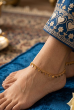 Gold Coated Anklets/Payal For Bridal