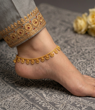 Classic Gold Plated Rajwadi Anklet