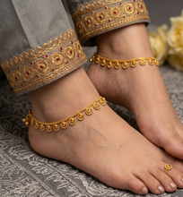 Classic Gold Plated Rajwadi Anklet