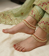 Kundan Charming Gold Payal Anklet