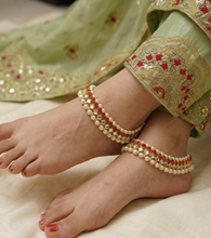 Kundan Charming Gold Payal Anklet